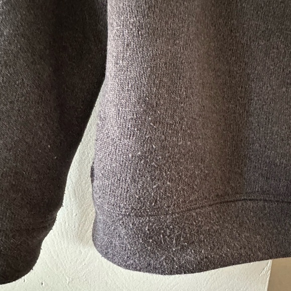 The North Face gray zip up sweater - Picture 8 of 10